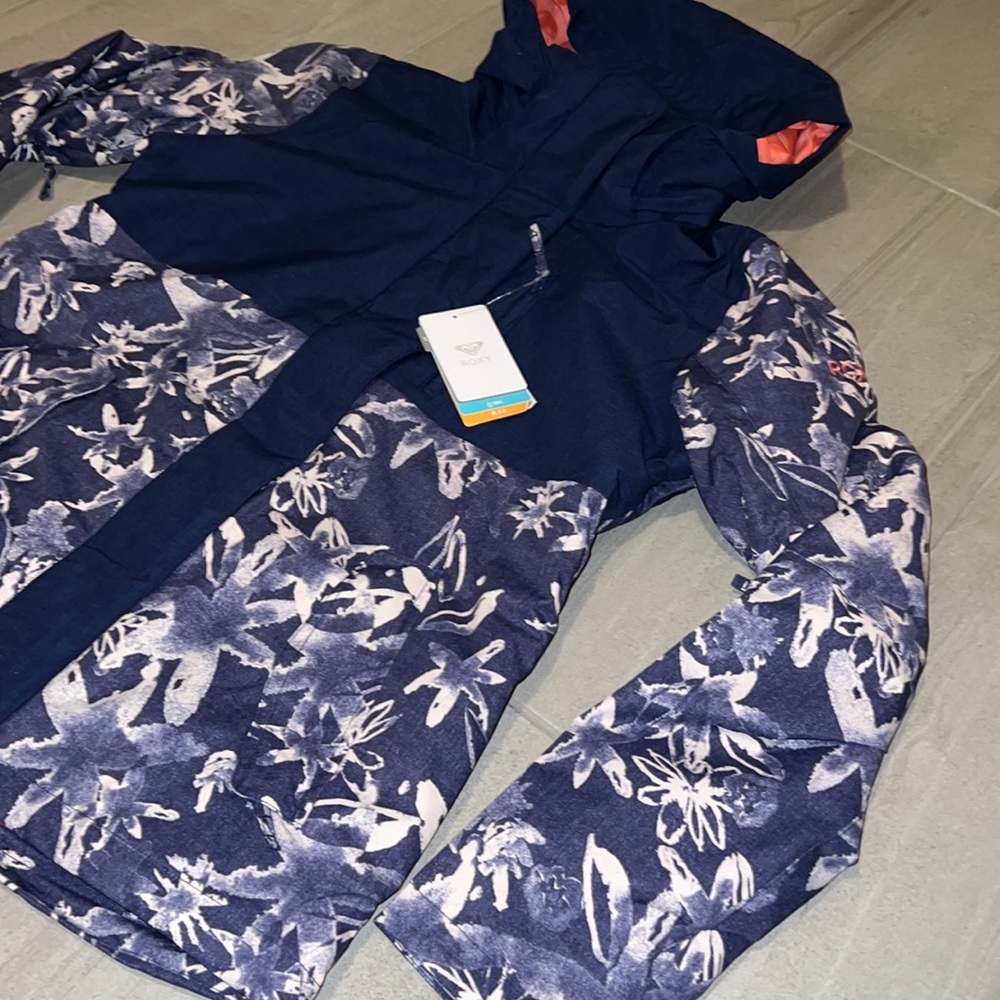 โ๏ธ ROXY JETTY BLOCK SNOWBOARD JACKET NWT โ๏ธ๐ฟ - Picture 7 of 12